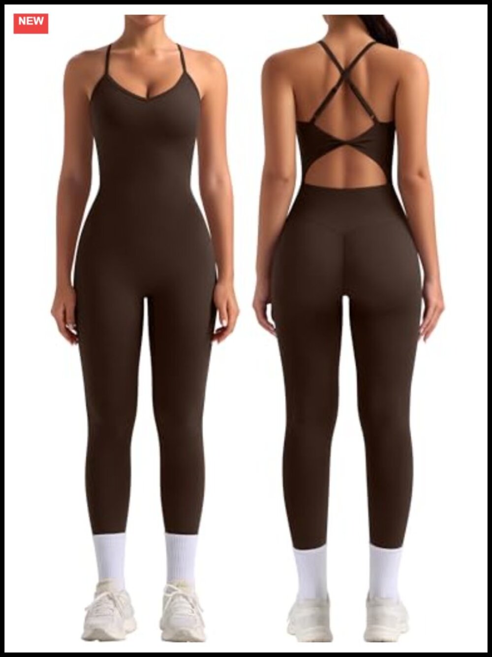 Women's Seamless One Piece Yoga Jumpsuit Unitard Athletic Bodysuit